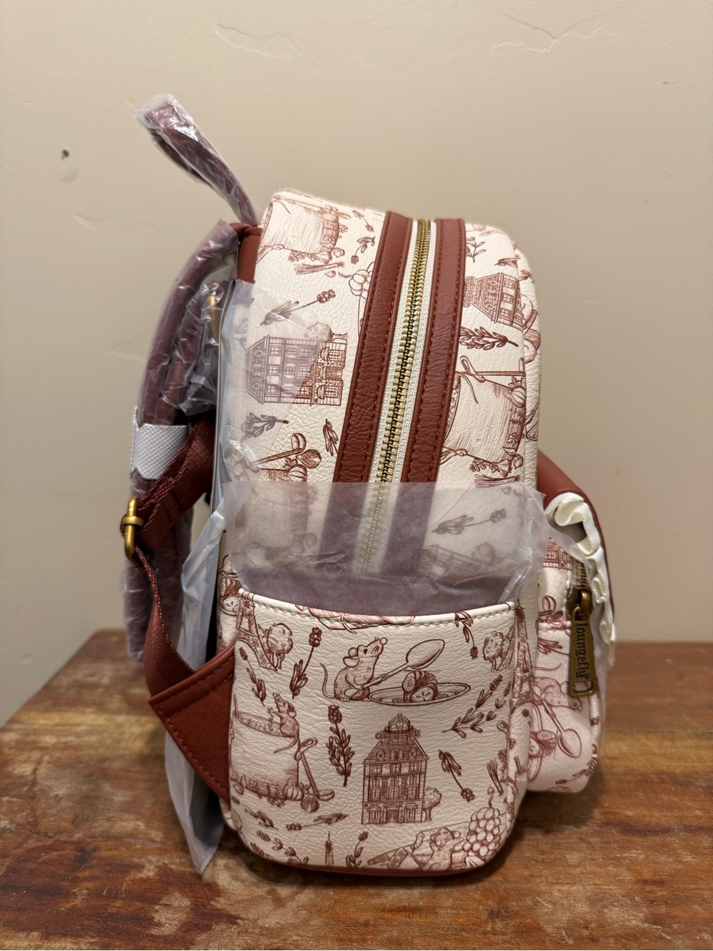 Ratatouille Remy Loungefly Mini Backpack - Picture 2 of 4